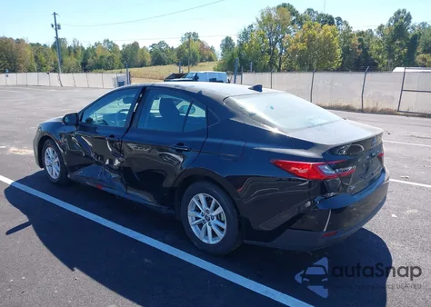 2025 Toyota Camry Le from USA, damaged, VIN 4T1DAACK0SU077895